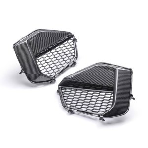 Ford Focus Brake Kit - Front + Rear - R1 Concepts - Carbon Coated Rotors + Euro Ceramic Pads - `12-`18